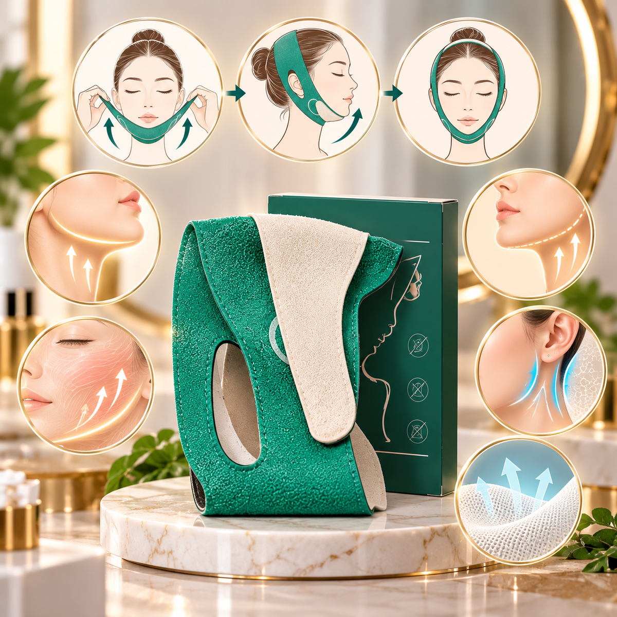Faja Facial Antipapada 🍃